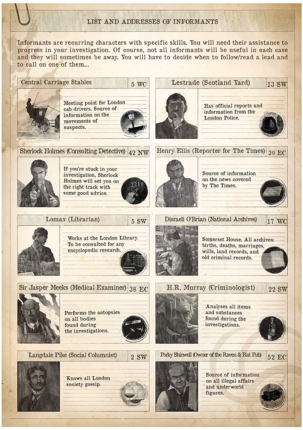 Sherlock Holmes Consulting Detective : Baker Street Irregulars